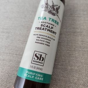 3/$10 Sealed Soapbox Tea Tree Soothing Scalp Treatment